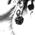 Image 3 of Silver Buddha to Buddha pendant; Lotus