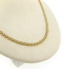 Image 3 of Gold (double) Prince of Wales link necklace | 46.5 cm