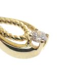 Image 3 of Gold pendant with diamond | 0.06 ct.