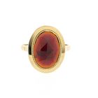 Image 3 of Vintage Gold Ring with Garnet