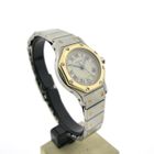 Image 12 of Cartier Santos Octagon 187903; Gold/steel ladies' watch