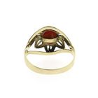 Image 6 of Gold ring with red coral | Vintage