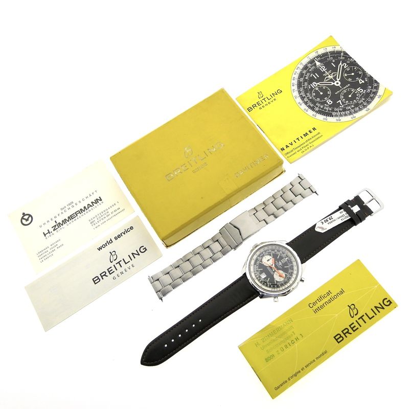 Image 3 of Breitling Navitimer Chrono-Matic 1806; Vintage men's watch