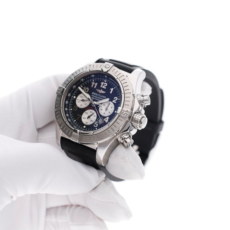 Image 9 of Breitling Chrono Avenger 'Sixty-Nine' Rattrapante A69360; Limited Edition Men's Watch