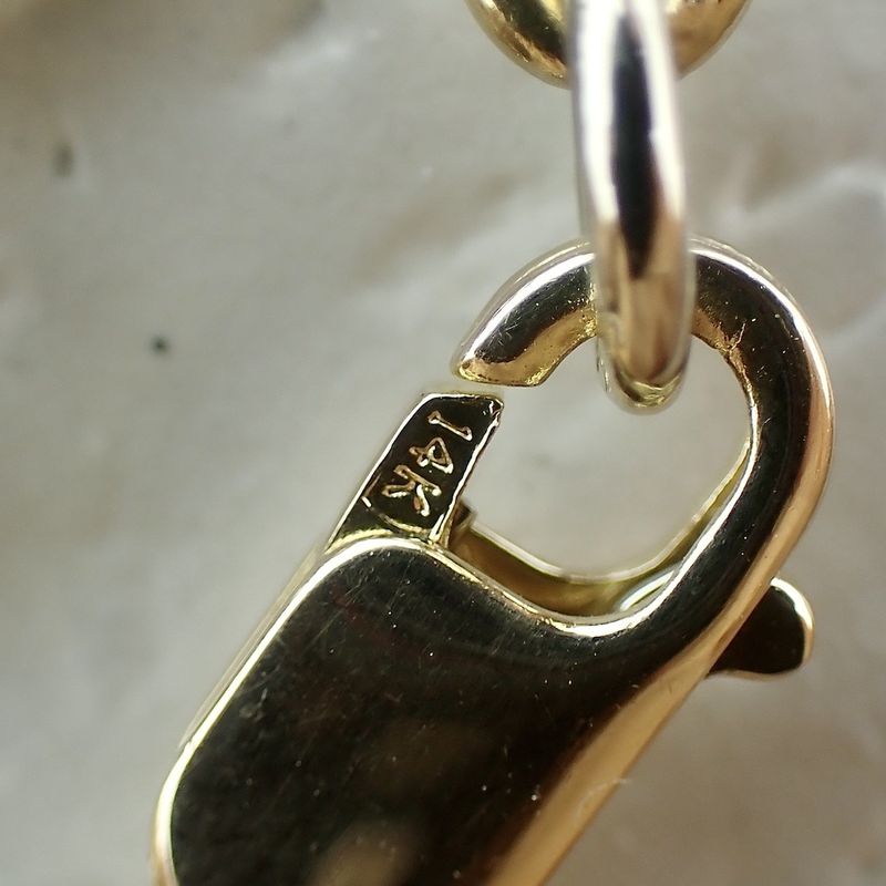 Image 6 of Two-tone gold fantasy link necklace; Pomellato | 41 cm