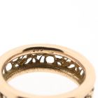 Image 6 of Vintage Gold Ring with Geometric Pattern