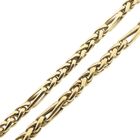 Image 5 of Gold foxtail link necklace | 43 cm