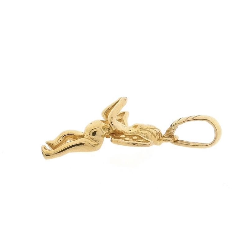 Image 7 of 18 carat gold pendant of an angel