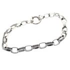 Image 1 of Silver jasseron link bracelet