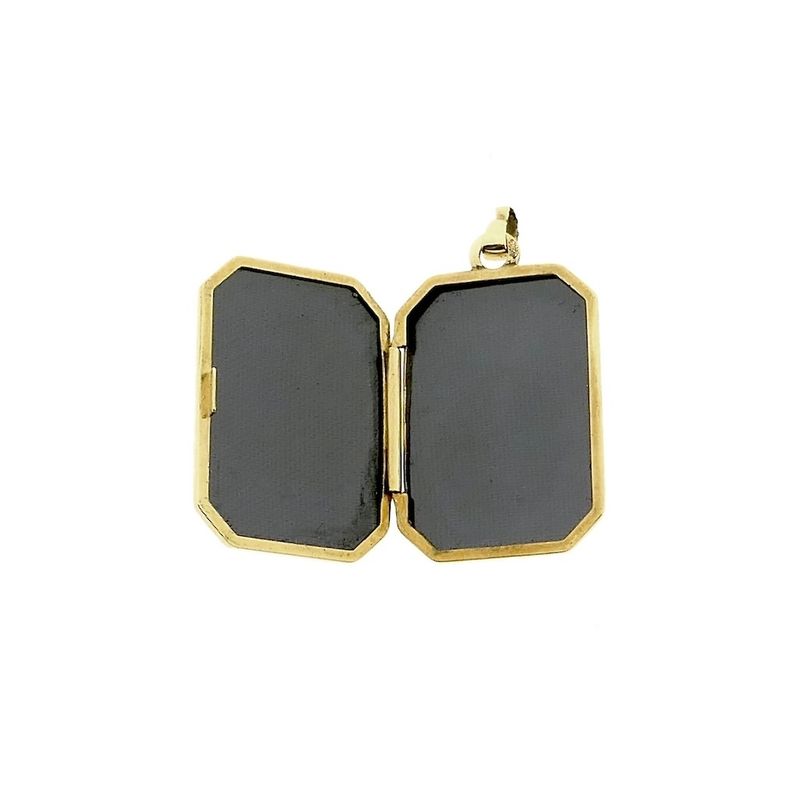 Image 11 of Vintage gold locket pendant