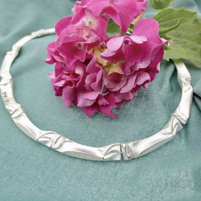 Silver lapponia necklace | 40 cm Image 2 of Silver lapponia necklace | 40 cm