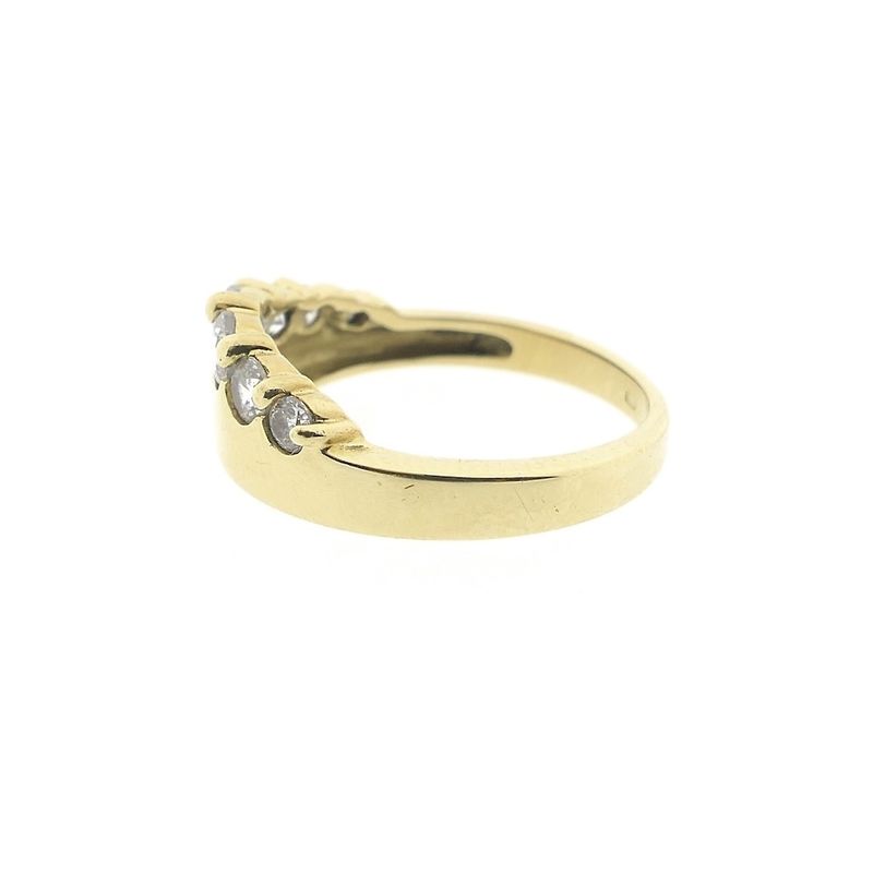 Image 5 of Gold ring with zirconia
