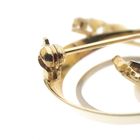 Image 6 of Two-tone gold brooch with pearl