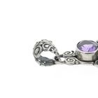 Image 5 of Silver pendant with the face of a sleeping moon