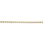 Image 4 of Gold anchor link chain | 67 cm