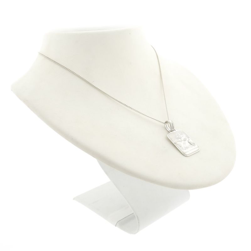 Image 5 of Silver pendant of a guardian angel