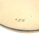 Image 7 of Gold zodiac sign pendant; Capricorn.