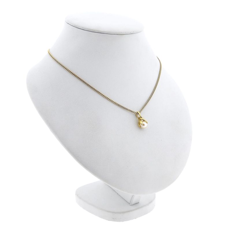 Image 5 of 14 Karat Gold Pendant with Cultured Pearl