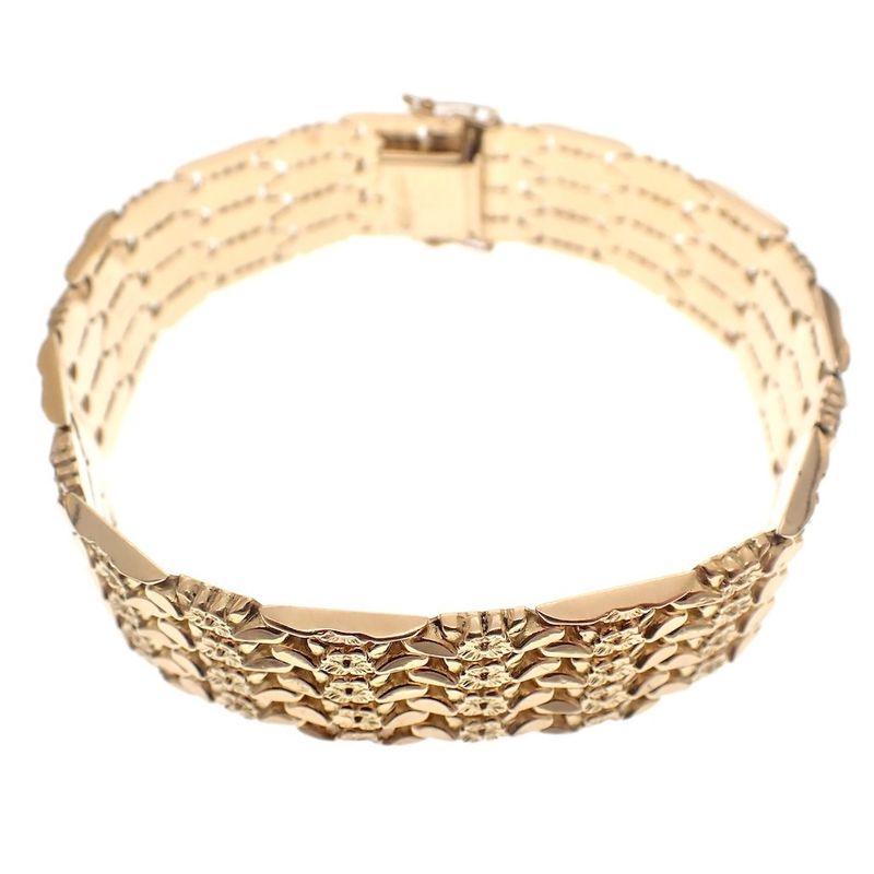 Image 1 of Vintage fantasy link bracelet