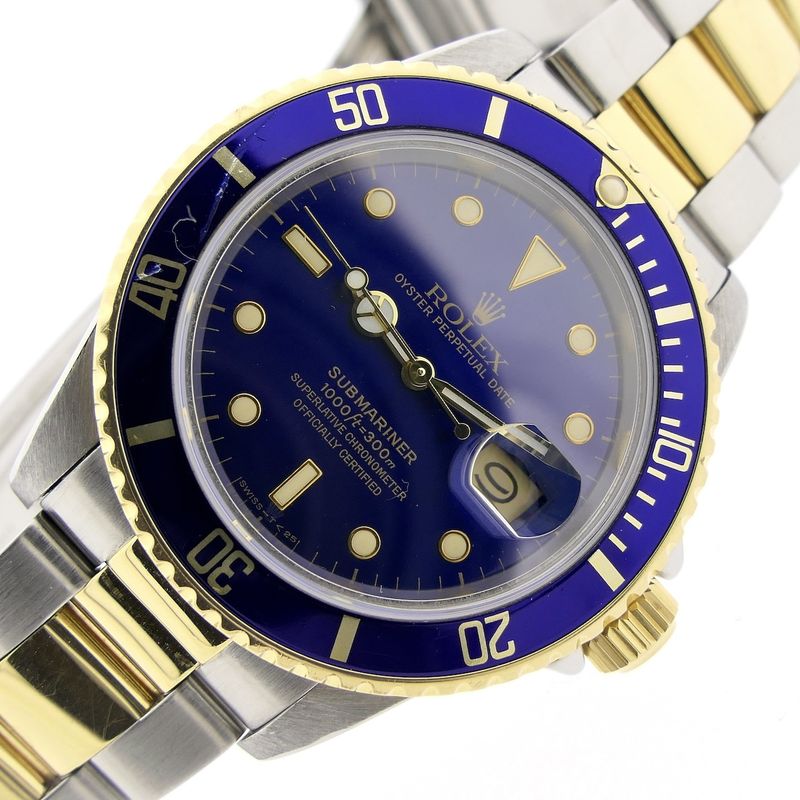 Image 13 of Rolex Submariner 16803; Vintage men's diving watch