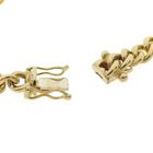 Image 6 of Gold gourmet link bracelet | 17 cm