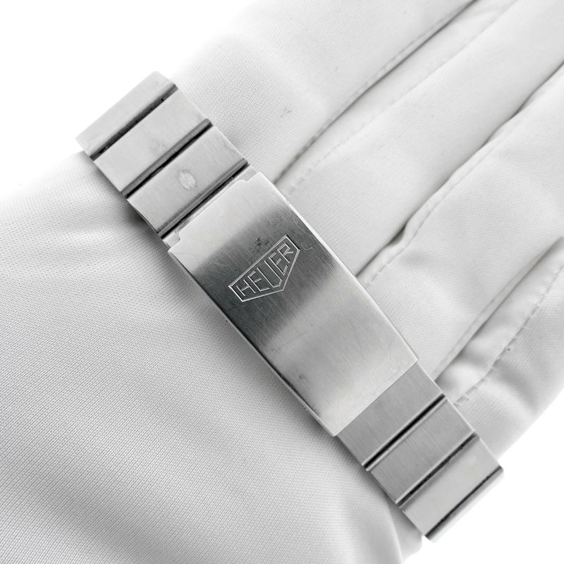 Image 10 of Heuer Kentucky 750.703B; Vintage chronograph men's watch