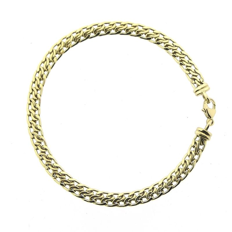 Image 4 of Golden fantasy link bracelet | 19 cm