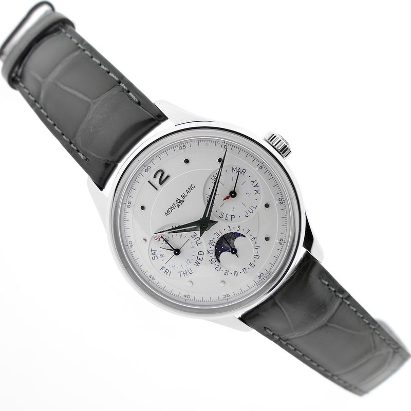 Image 5 of Montblanc Heritage Perpetual Calendar; Automatic men's watch with perpetual calendar