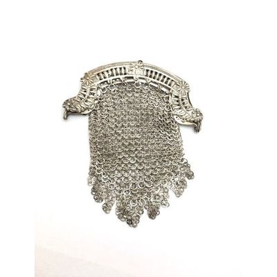 19th century silver purse/wallet Image 1 of 19th century silver purse/wallet