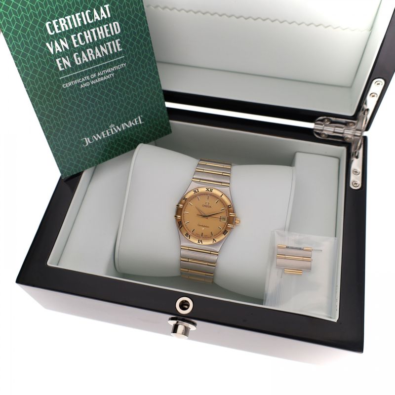 Image 2 of Omega Constellation 'Full-Bar' 1212.30.00; Bicolor Men's Watch
