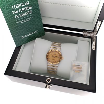 Omega Constellation 'Full-Bar' 1212.30.00; Bicolor Men's Watch Image 2 of Omega Constellation 'Full-Bar' 1212.30.00; Bicolor Men's Watch