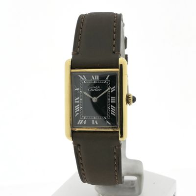 Cartier Tank Vermeil 'Large'; Vintage mechanical watch Image 1 of Cartier Tank Vermeil 'Large'; Vintage mechanical watch