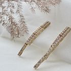 Image 6 of Gold stud earrings with zirconia