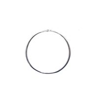 Silver V-shaped ladies ring