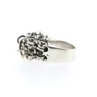 Image 5 of Silver ring with an 18-karat gold circle; Pianegonda