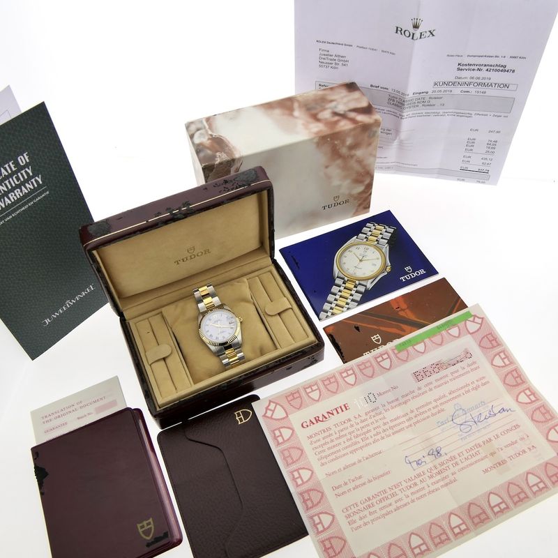 Image 12 of Tudor Prince Oysterdate 74033; Automatic vintage watch in full set