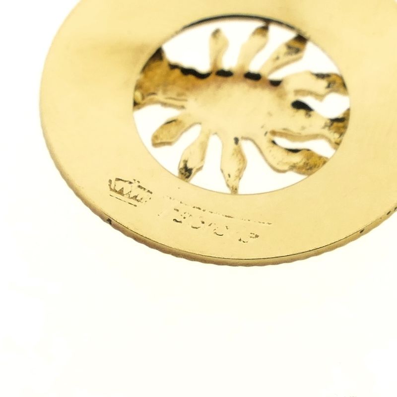 Image 4 of Gold zodiac sign pendant; Cancer | Fabiola