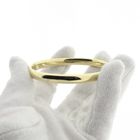 Image 7 of Gold smooth slave bracelet | Ø 60 mm