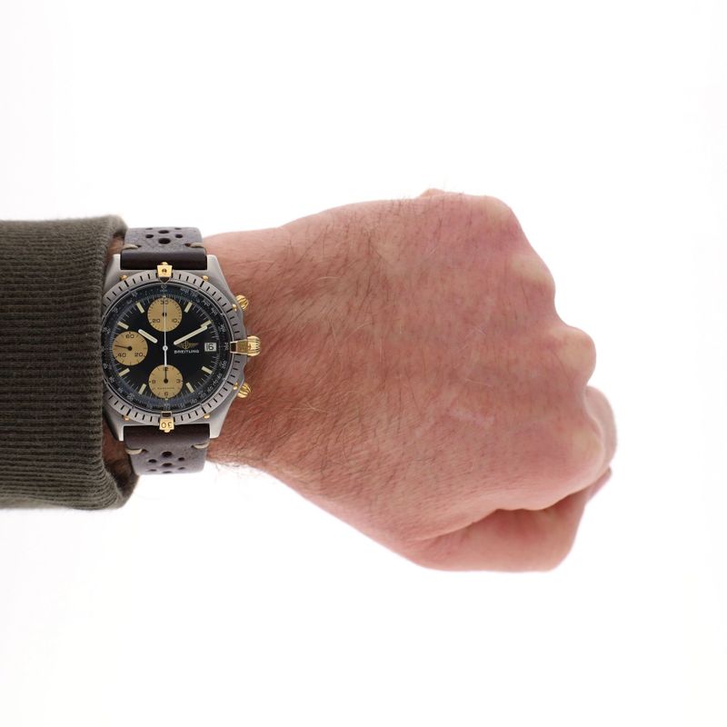 Image 16 of Breitling Chronomat Chronograph 81.950; Vintage Men's Watch in Full Set