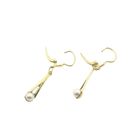 Image 5 of Gold earrings with pearl