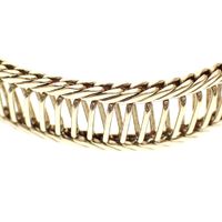 Vintage gold fantasy link bracelet