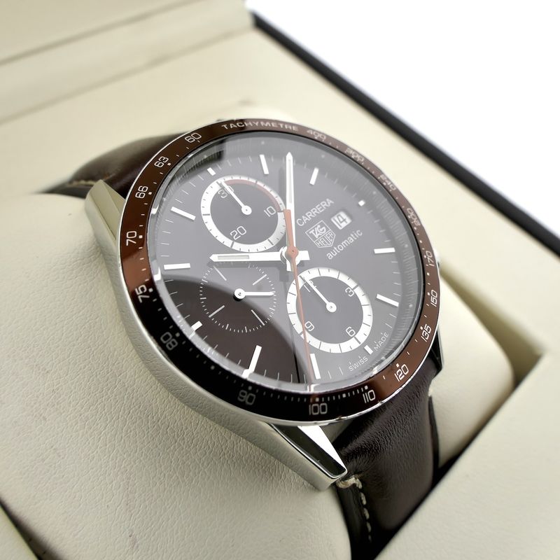 Image 14 of TAG Heuer Carrera 'Juan Manuel Fangio' CV2013-4; Chronograph men's watch