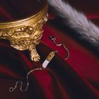 Image 2 of Gold Venetian link bracelet with plate | 16.5 cm