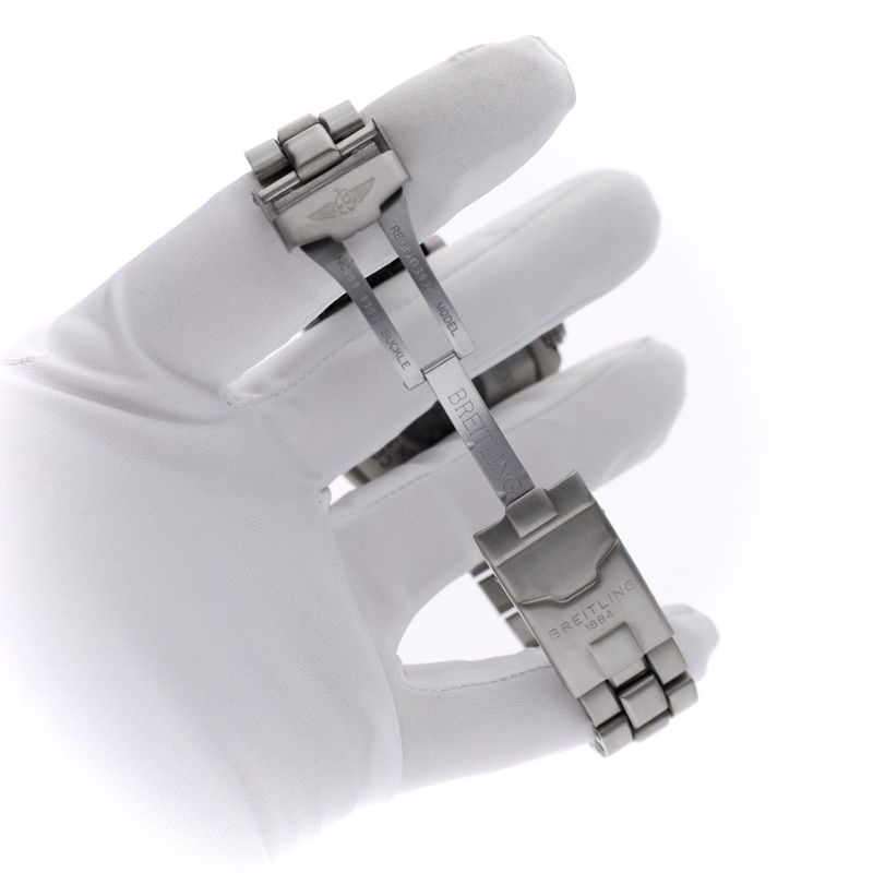 Image 15 of Breitling Avenger Titanium Chronograph E13360; Automatic Men's Watch