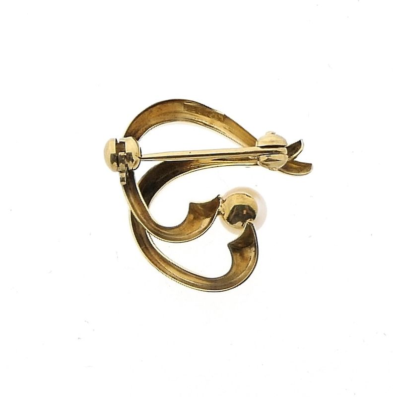 Image 6 of 8 carat vintage brooch with pearl