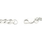 Image 6 of Silver robust gourmet link chain | 50 cm