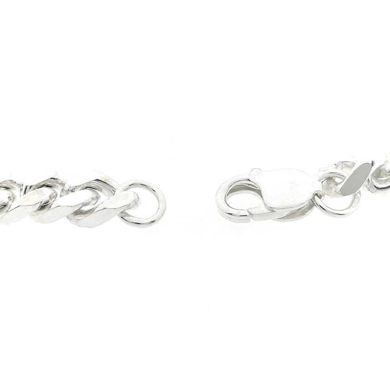 Image 6 of Silver robust gourmet link chain | 50 cm