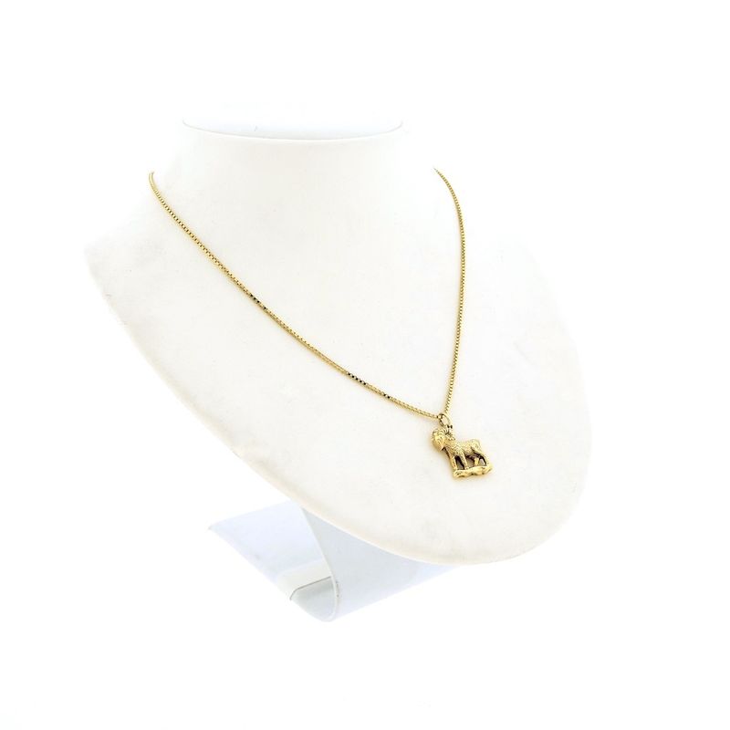 Image 5 of Gold pendant of a ram