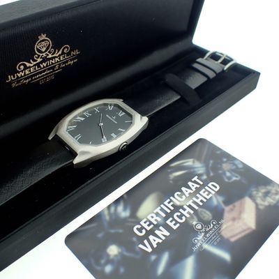 Image 2 of Jaeger LeCoultre Tonneau; Vintage mechanical watch