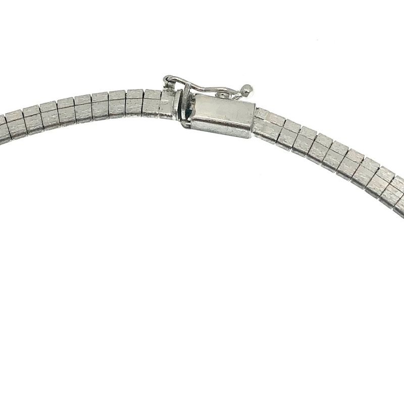 Image 4 of Silver fantasy boa necklace